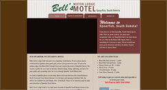 Desktop Screenshot of bellsmotorlodgemotel.com
