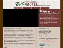 Tablet Screenshot of bellsmotorlodgemotel.com